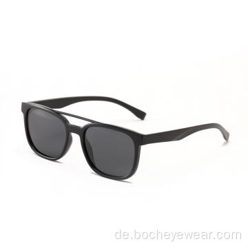 Heißer Verkauf Großhandel Sonnenbrillen Damenmode Quadratische Sonnenbrille TR9116